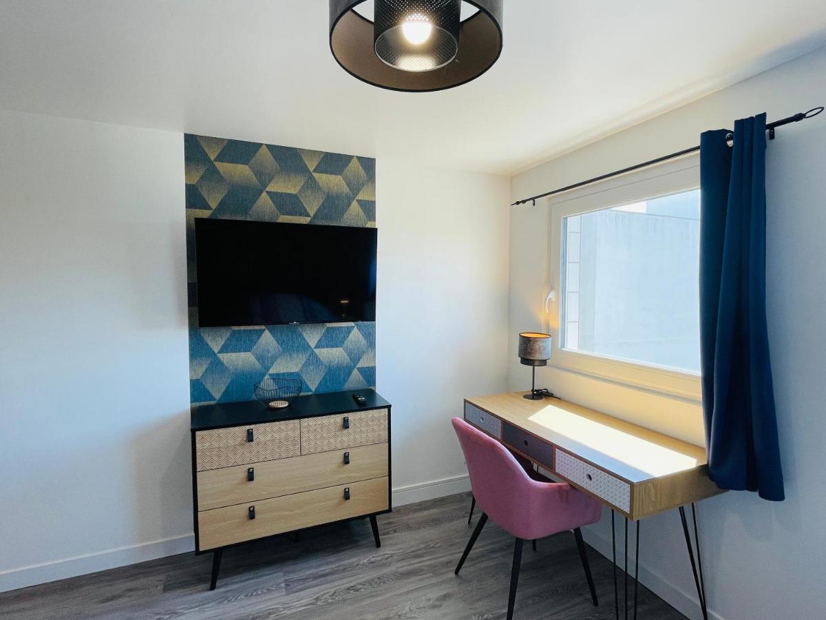 Studio 2 spacieux et lumineux à la gare de Lorient Esterno foto